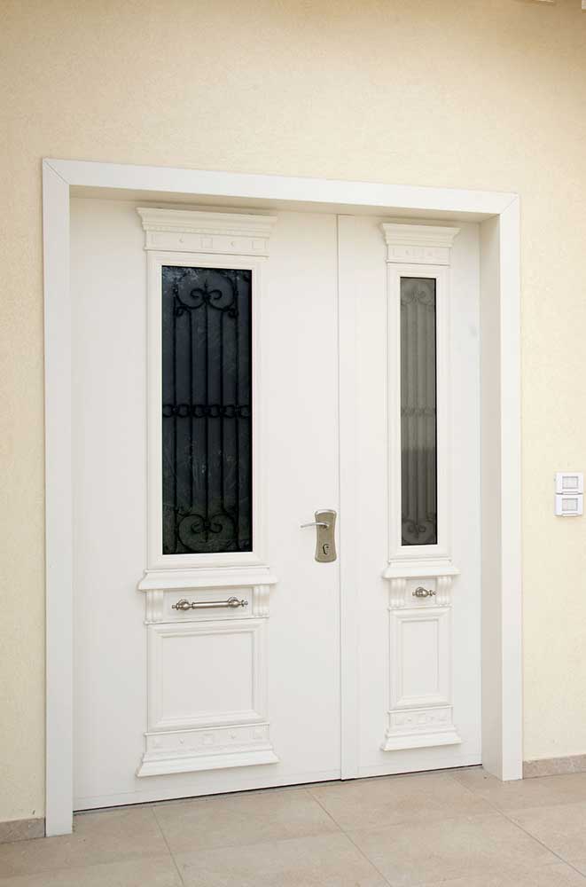 עידן דלתות - IDAN DOORS - פרויקט משפחת סער - דלת ראשית